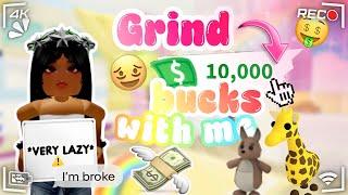 I Grind 10k BUCKS as a *VERY LAZY* Player 