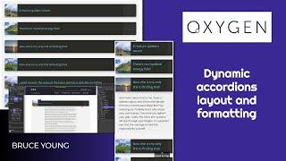 How to create a dynamic accordion using Oxygen Builder