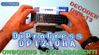 Diprogress DPT210HD Stick - Decoder digitale terrestre DVB-T2 - Unboxing & Collegamenti alla TV