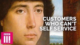 Customers Who Can’t Self Service | Talking Paintings