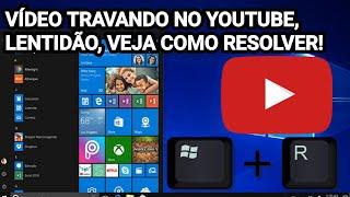 VÍDEO TRAVANDO MUITO NO YOUTUBE MESMO ESTANDO CARREGADO, LENTIDÃO, VEJA COMO RESOLVER!