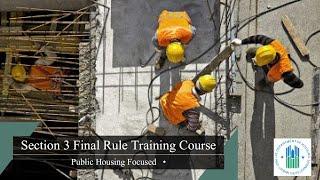 2022 PHA Section 3 Final Rule Training Series – Day 1