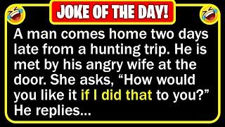  BEST JOKE OF THE DAY! - A man left work one afternoon, but instead of going home... | Funny Jokes