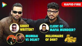 Raftaar & Ikka's EXPLOSIVE Rapid Fire on Ghost Writing, Badshah, KRSNA, Diss Track|Hard Drive Vol. 2