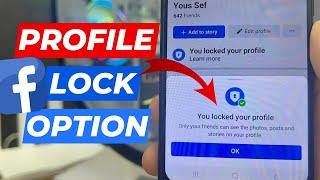 Facebook Profile Lock Option Not showing 2025 || Lock Facebook Profile