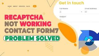 Contact For 7 ReCaptcha Not Working | Problem solved