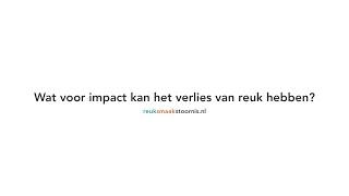 Wat voor impact kan het verlies van reuk hebben?