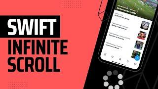 Swift Infinite Scroll Tutorial (2023) – iOS