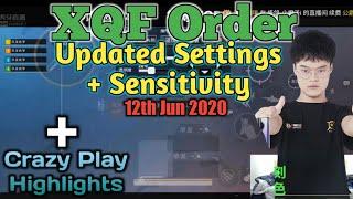 XQF Order updated Control & Sensitivity Settings 2020 • #xqfOrder Crazy Skill Highlights