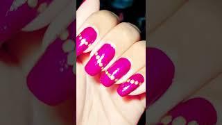 Gold Chain Nailart Design #shorts #easynailart #nailarttutorial #ytshorts #diy #hack #nails #yt #art