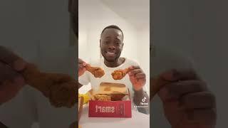 Trying American  food KFC for the first time