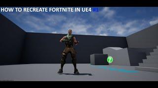 How to recreate Fortnite in ue4 #1 - Animation system, sprint, crouching
