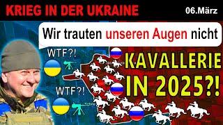 06.MÄRZ: ECHTE AUFNAHMEN - Russische Truppen REITEN AUF PFERDEN INS DESASTER! | Ukraine-Krieg