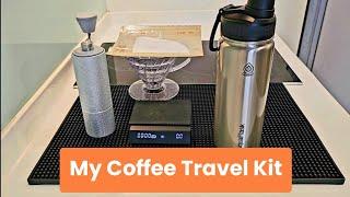 My V60 Pourover Coffee Travel Kit | Timemore Nano and C3 | AquaFlask Thermal Flask