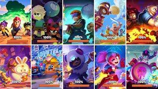 Loading Screen Evolution ( 2017-2022 ) in Brawl Stars #GhostStation