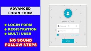 How to Create Login Form in Microsoft Access | Multi User|