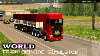 world truck driving simulator mod apk Android iOS