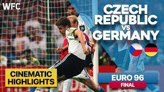 Czech Republic 1-2 Germany | EURO 1996 Final Match | Highlights & Best Moments