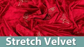 How to Sew With Stretch Velvet