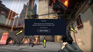 Fix Error 29 valorant - val 29 error valorant