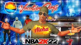 I HELPED RANDOMS WIN THE VACATION DAYS EVENT ON NBA 2K22! I WON VACATION DAYS! NEW EVENT NBA 2K22