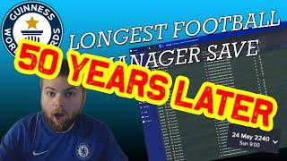 MY ATTEMPT AT THE WORLDS LONGEST FOOTBALL MANAGER SAVE - 50 YEARS LATER