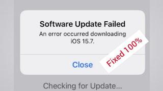 Can't Update from iOS 15.7 to iOS 16? Software Update Failed?