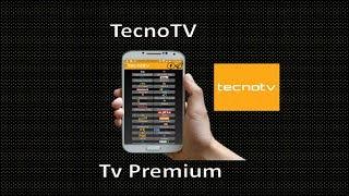 TecnoTV apk Android / Canales de TV /