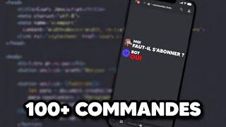 Creating a Discord bot with over 100 commands without any coding required - and 24/7 