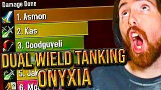 Asmongold SHATTERS DPS Meters Dual Wield Tanking Onyxia In Classic WoW