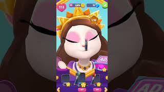 Princess Sofia Makeup My Talking Angela 2 #shorts #mytalkingangela2