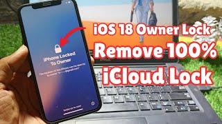 iOS 18 iCloud Bypass  ! iPhone Locked To Owner How To Unlock September 2024