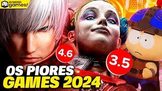 OS PIORES JOGOS DE 2024 ATÉ AGORA! Só coisa ruim ‍️