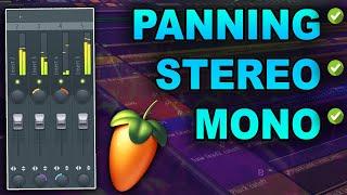 How To Use Panning, Stereo Separation & Mono in FL Studio 20