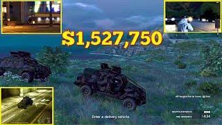 Selling Full Bunker Solo In A Public Lobby With Commentary $1.5 Million | GTA Online