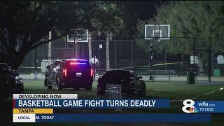 A game of basketball turns deadly Tuesday night in Hillsborough County