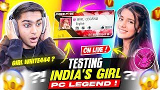 Legend Girl Player Guild Test For Aditech Guild  Girl White444 - Garena Free Fire