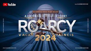 ahc ro aro vacancy 2024|#allahabad_ highcourt |allahabad highcourt ro aro  vacancy 2024