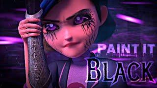 Paint It Black Claire Nuñez Trollhunters Edit AMV️ Special️ for Halloween