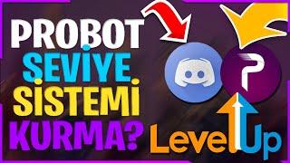 DİSCORD PROBOT RANK ( SEVİYE ) SİSTEMİ NASIL YAPILIR ? - DİSCORD SEVİYE SİSTEMİ YAPMA 2021