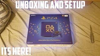 PlayStation 4 Days of Play Limited Edition System Unboxing and Setup!
