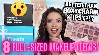 IS THIS BOX BETTER THAN BOXYCHARM AND IPSY?!? | 8 FULL-SIZE Makeup Items! New Subscription Boxes!