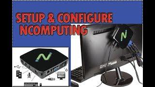 How Setup & Configure NComputing System L Serise || Setup thin client by NComputing System