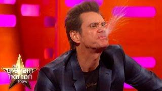Jim Carrey & Tamsin Greig Impersonate A Pig & A Dog - The Graham Norton Show