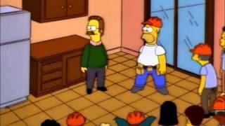 The Simpsons S08E08 Hurricane Neddy - Rebuilding Ned's House