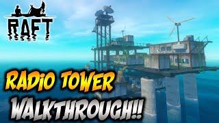 Raft All Story Note Locations For The Radio Tower!!