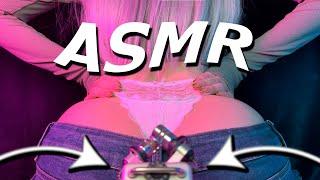 ASMR BEST SOUNDS of White Lace and Jeans Back Scratching | No Talking