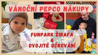 FUNPARK Žirafa, Dvojité očkování & Vánoční Pepco haul #vlog