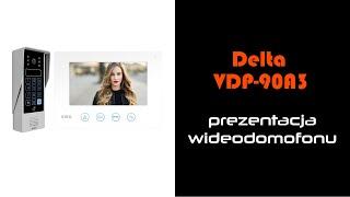 Wideodomofon Eura Delta VDP-90A3 prezentacja interfejsu