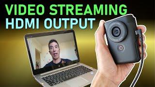 Canon PowerShot V10 - Video Streaming & HDMI Output